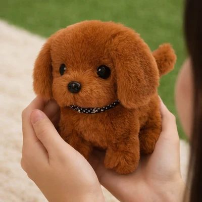 Robot Dog Toy Interactive Plush Fun Companion Walking Dog Toy - Image 1